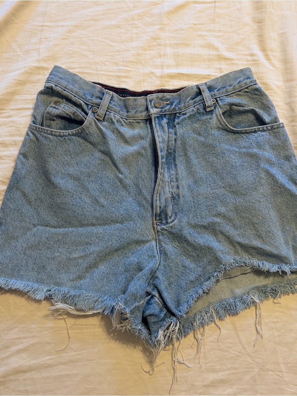 Gloria Vanderbilt Light Blue Denim Cutoff Shorts